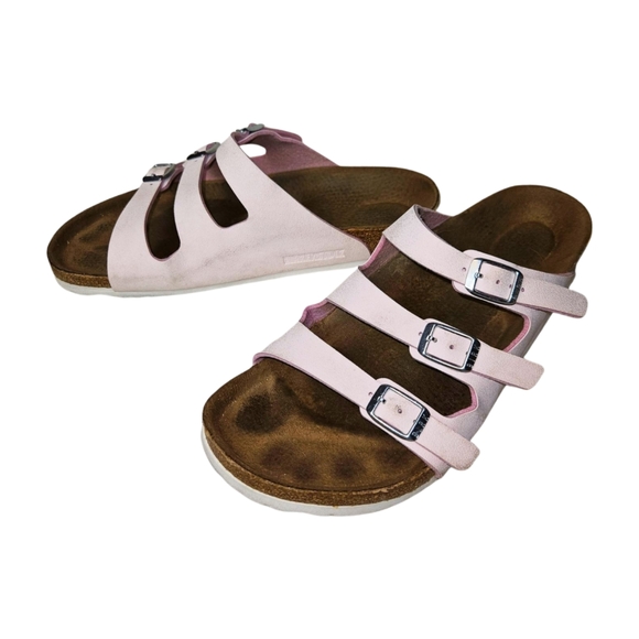 Birkenstock Florida Fresh Birko-Flor Sandal Women's - Light Pink - Size 9 - Picture 3 of 5